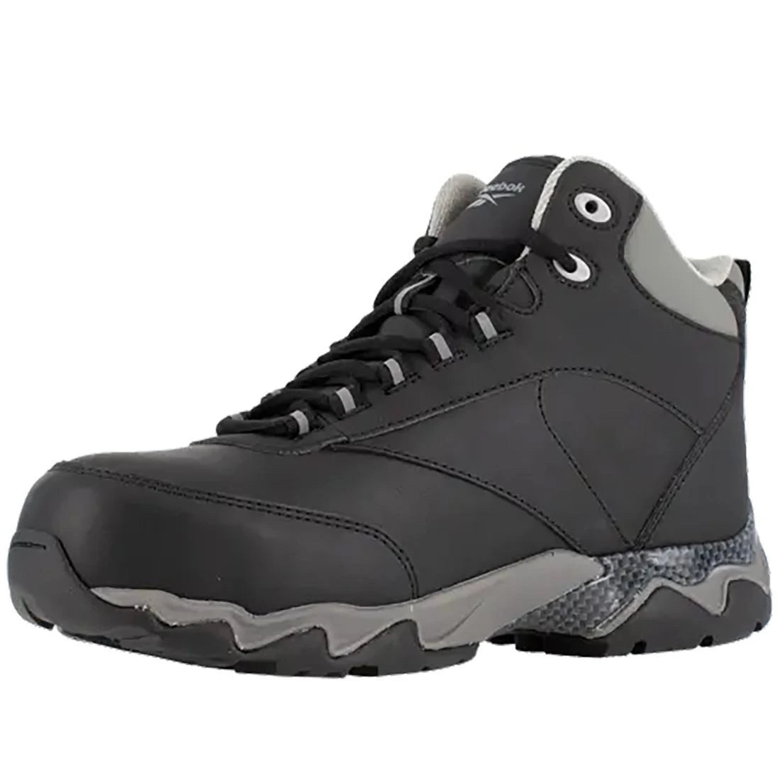 Beamer Composite-Toe Waterproof Athletic Work Boot Black