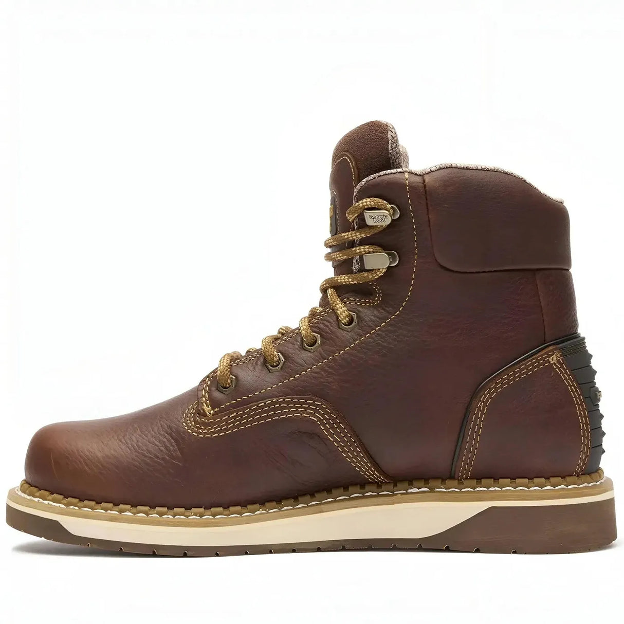 Georgia Boot AMP 6" LT Wedge Waterproof Work Boot Side