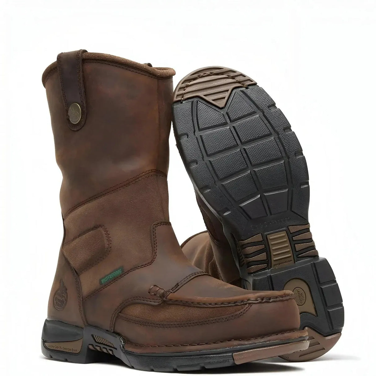 Georgia Boot Georgia Athens Waterproof Wellington Work Boot Sole