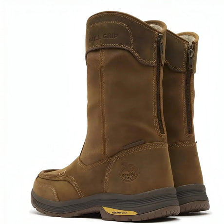 Georgia Boot Athens SuperLyte Waterproof Wellington Pull-On Boot Heel