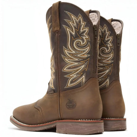 Georgia Boot Carbo-Tec Elite Waterproof Western Boot Heel