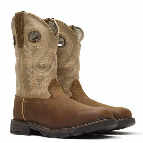 Georgia Boot Carbo-Tec FLX 11" Alloy Toe Pull On Work Boot Medial