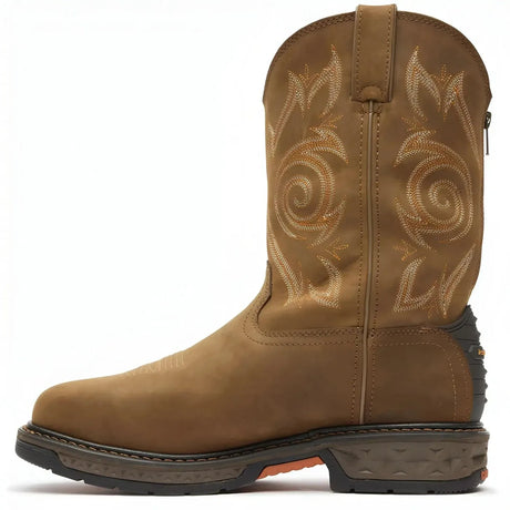 Georgia Boot Carbo-Tec LT Steel Toe Waterproof Pull On Work Boot Side