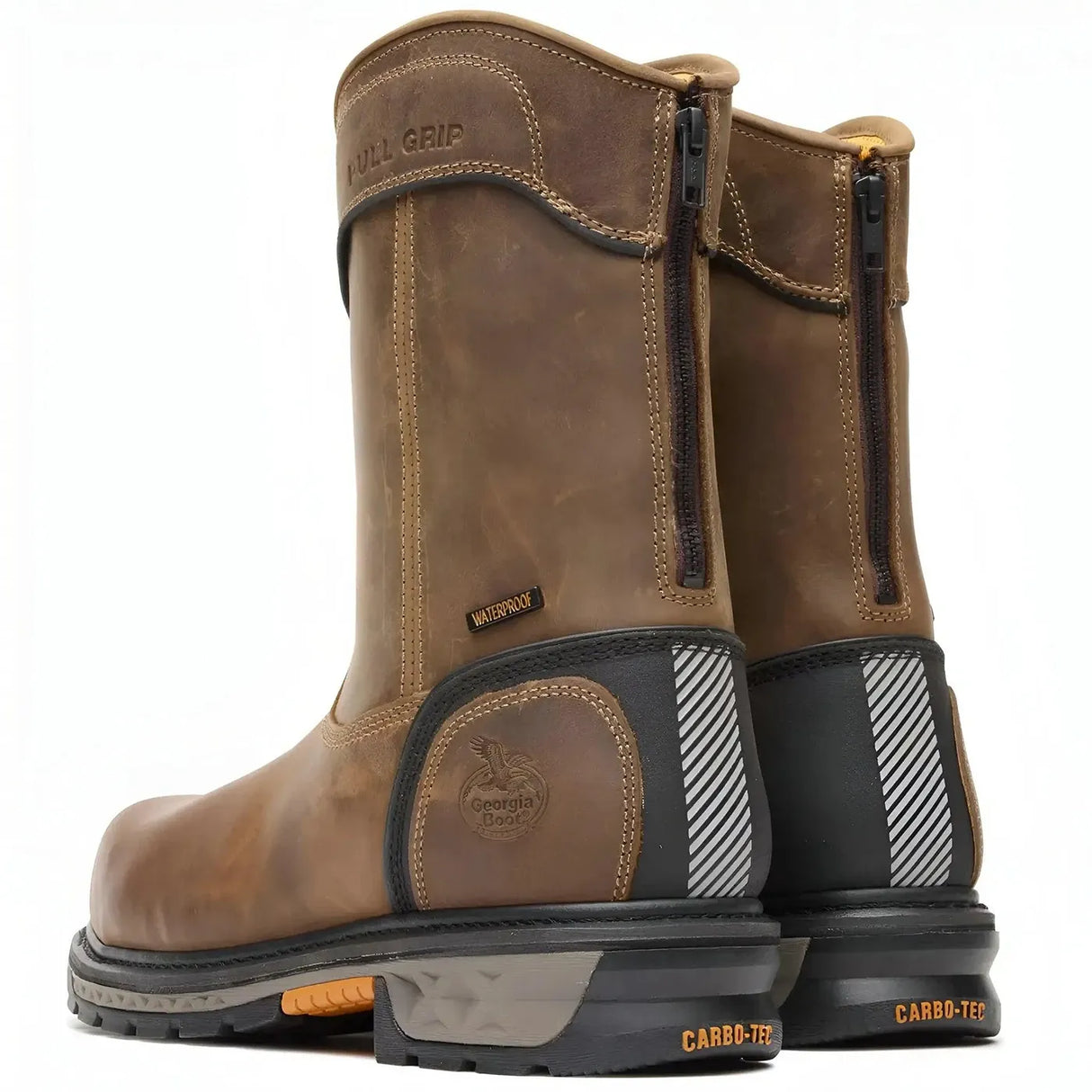 Georgia Boot Carbo-Tec LTX Waterproof Composite Toe Pull On Boot Heel