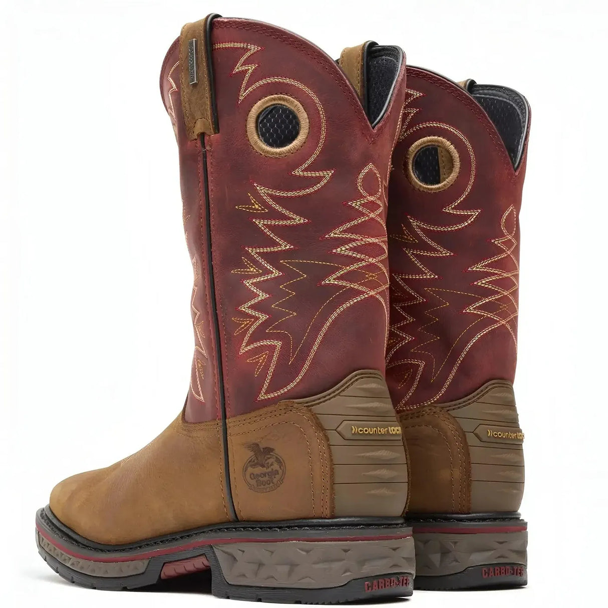 Georgia Boot Carbo-Tec Waterproof Pull-on Boot Heel