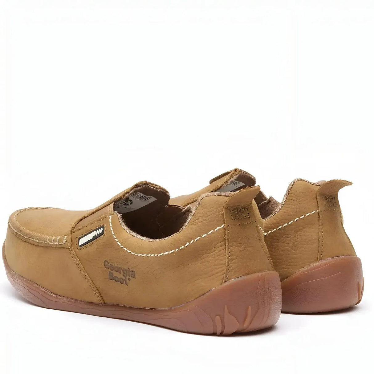 Georgia Boot Cedar Falls Moc-Toe Slip-On Heel