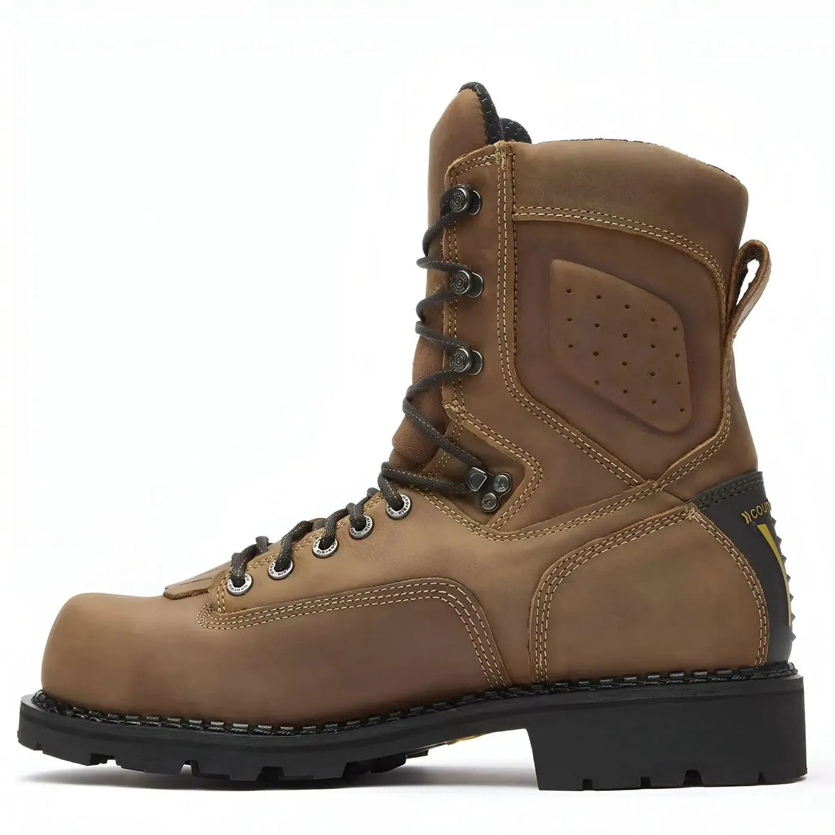 Georgia Boot Comfort Core Composite Toe Waterproof Logger Work Boot Side