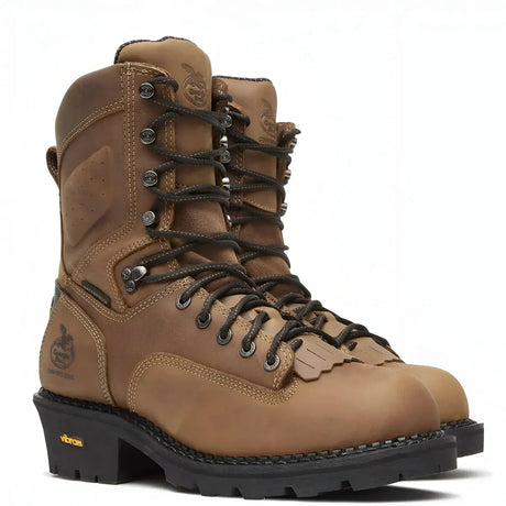 Georgia Boot Comfort Core Logger Waterproof Work Boot Medial