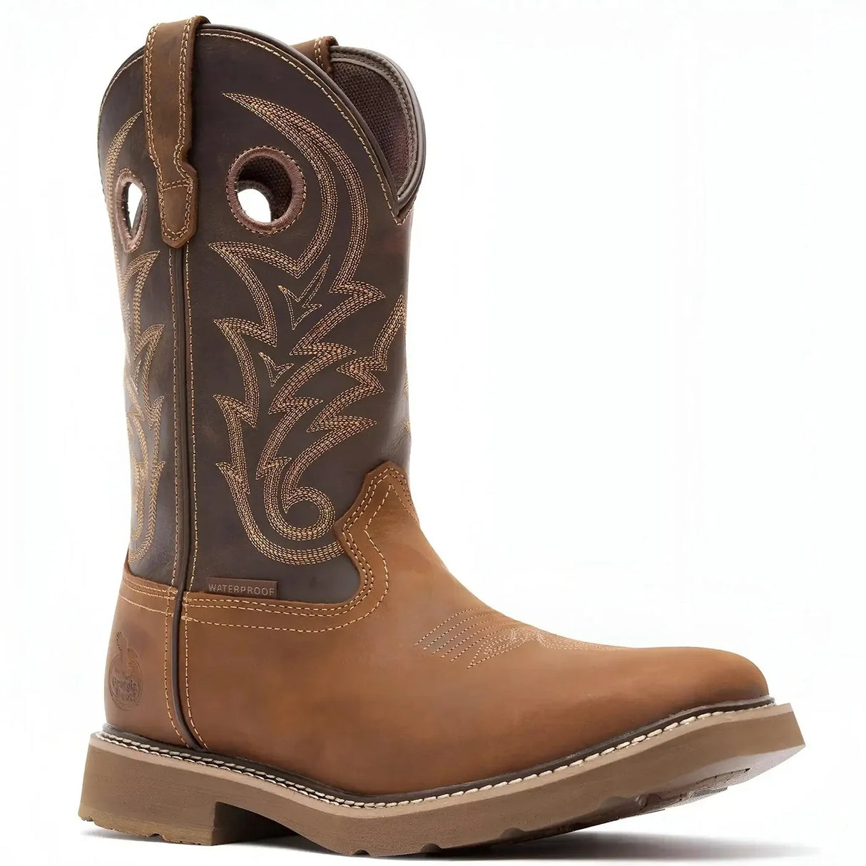 Georgia Boot Core 37 Western 11" Waterproof Pull-On Work Boot Inner