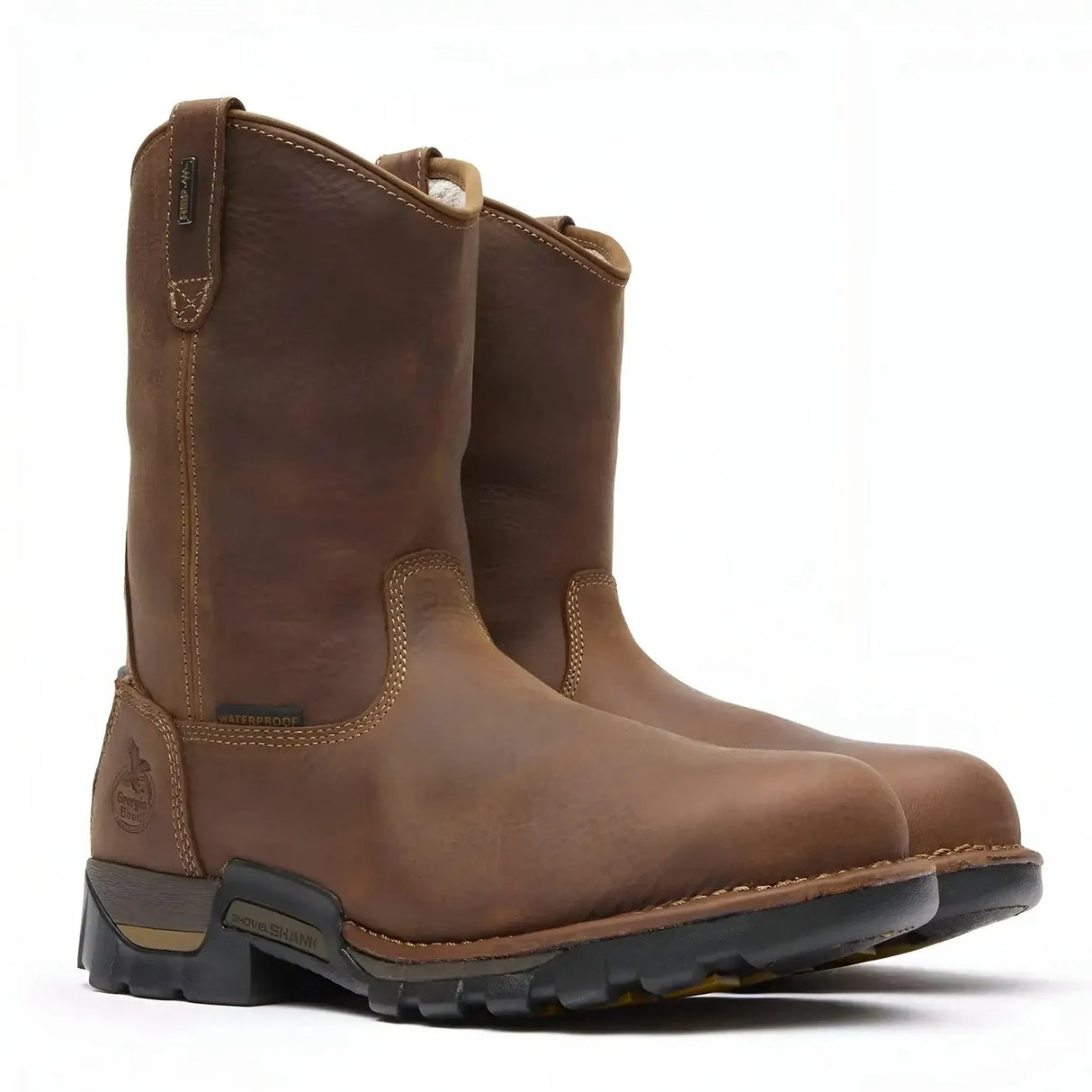 Georgia Boot Eagle One Waterproof Pull On Work Boot Medial