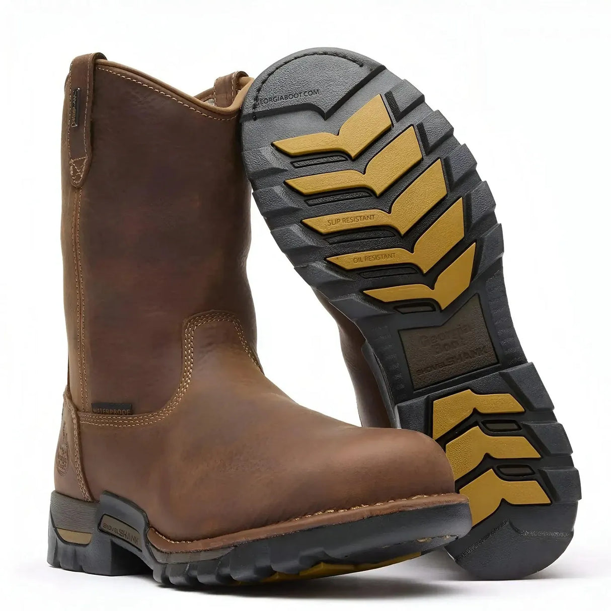 Georgia Boot Eagle One Waterproof Pull On Work Boot Sole