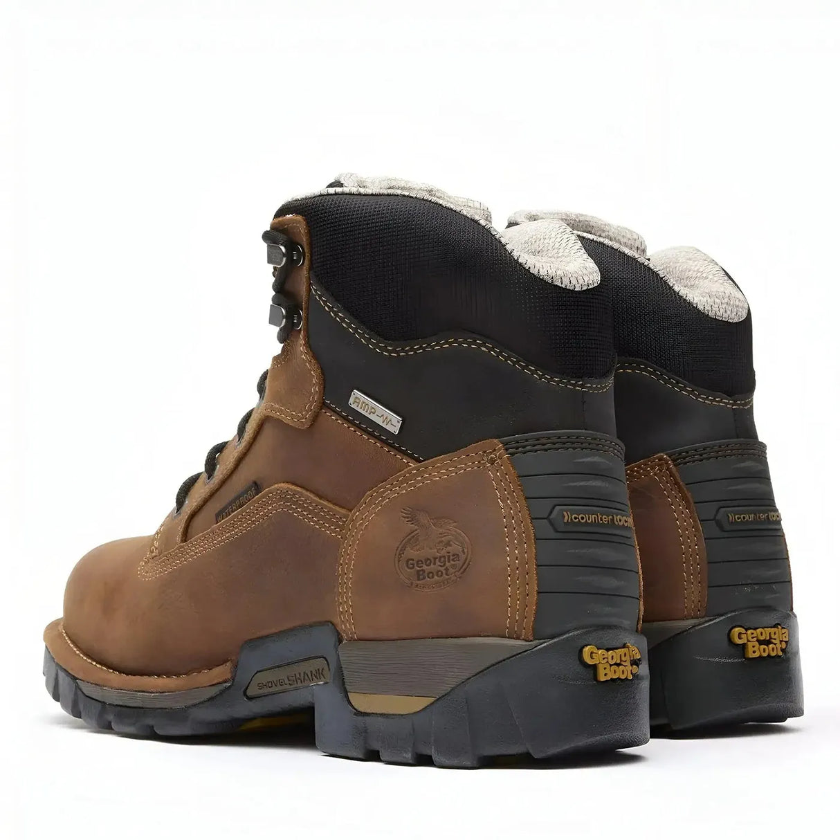 Georgia Boot Eagle One Waterproof Work Boot Heel