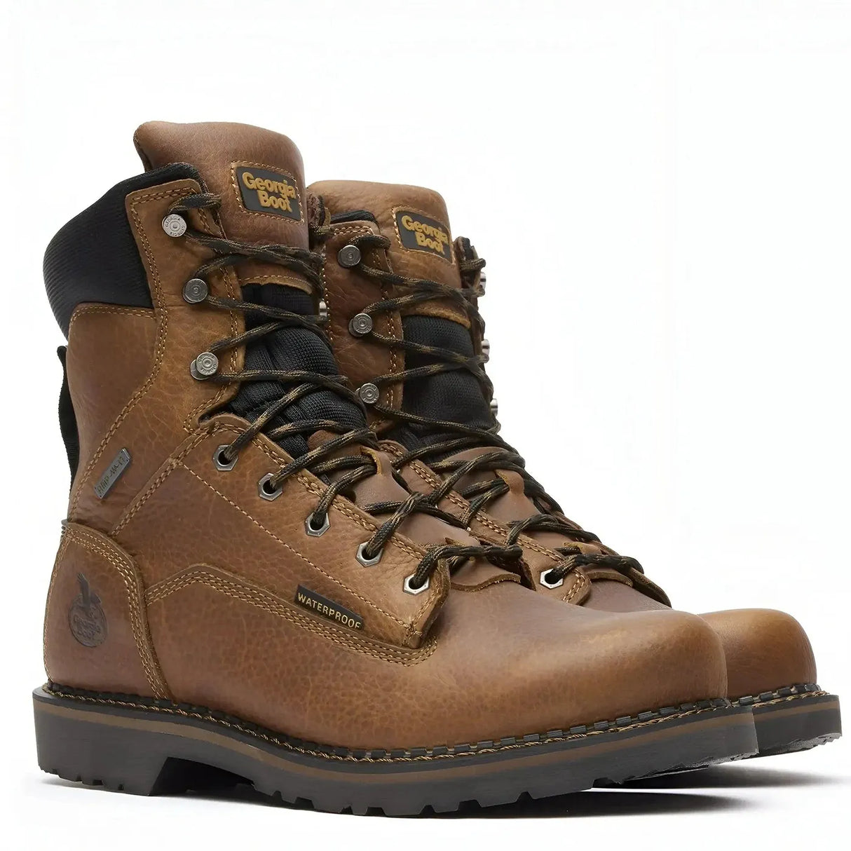 Georgia Boot Georgia Giant Revamp 8" Waterproof Work Boot Medial