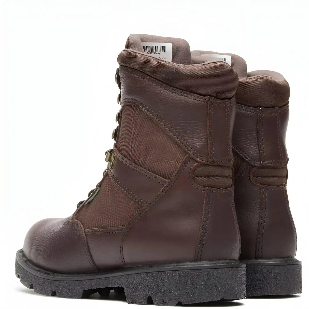 Georgia Boot Homeland 8" Steel Toe Waterproof Work Boot Heel