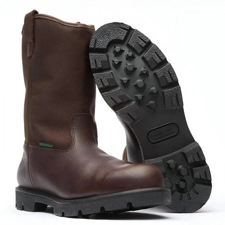 Georgia Boot Homeland Steel Toe Waterproof Wellington Sole