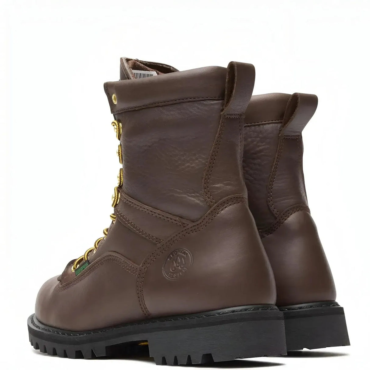 Georgia Boot Lace-to-Toe Waterproof Work Boot Heel