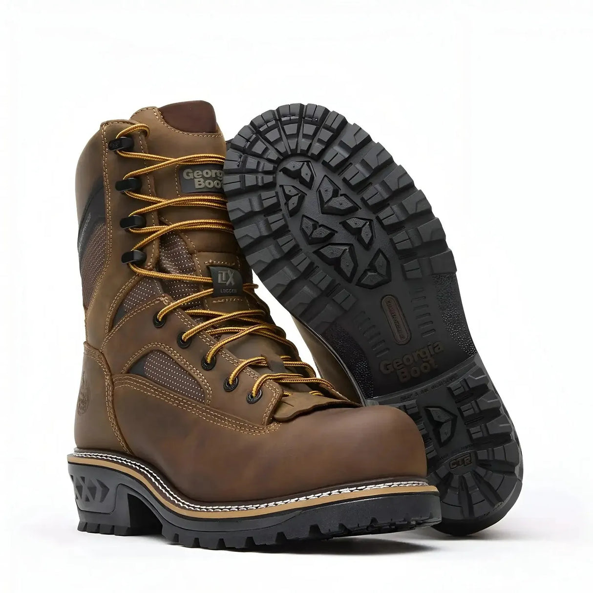 Georgia Boot LTX Logger Composite Toe Waterproof Work Boot Sole