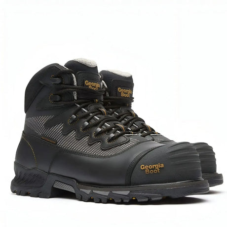 Georgia Boot Rumbler Composite Toe Waterproof Hiker Work Boot Medial