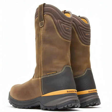 Georgia Boot TBD Waterproof Wellington Pull-On Boot Heel