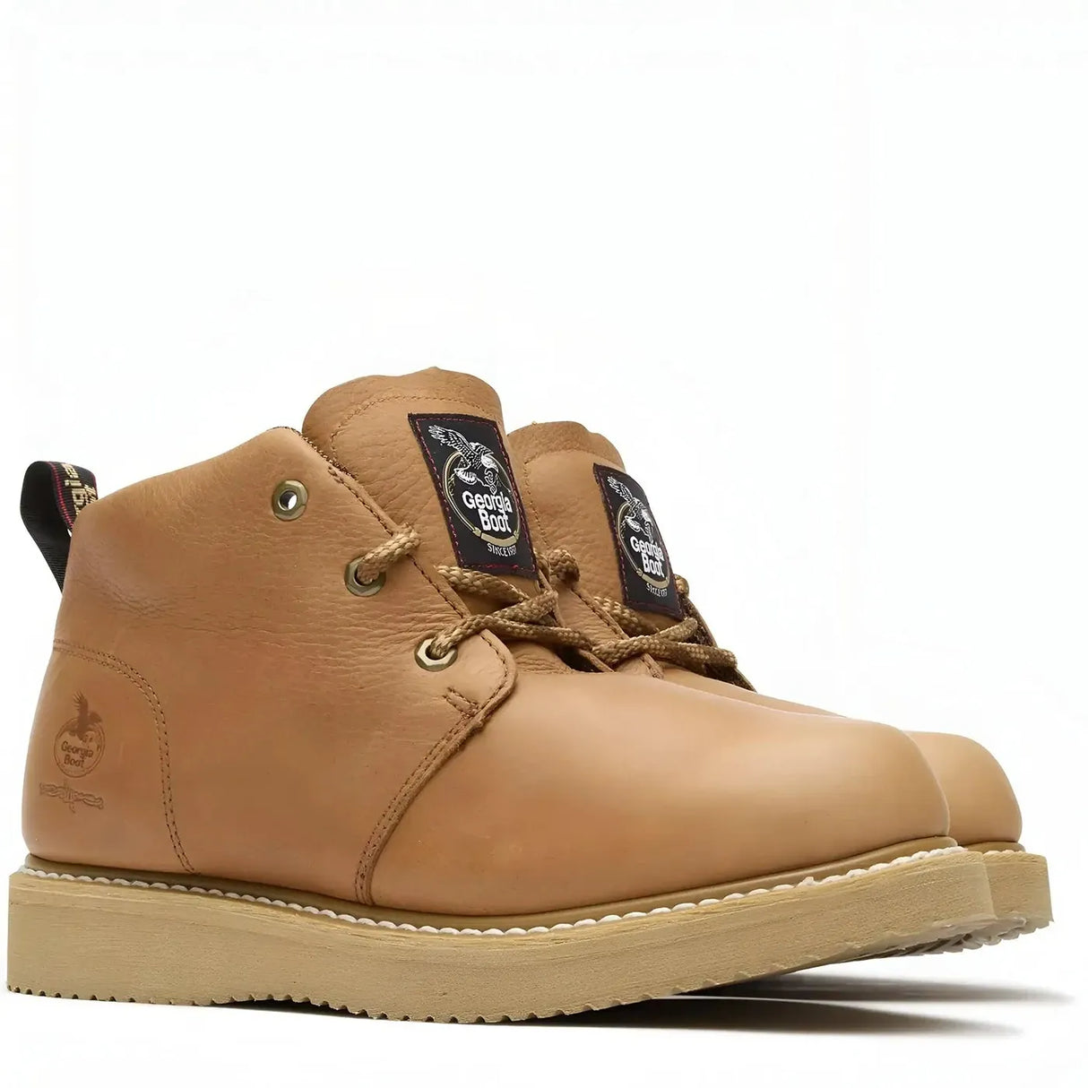 Georgia Boot Wedge Chukka Work Boot Medial