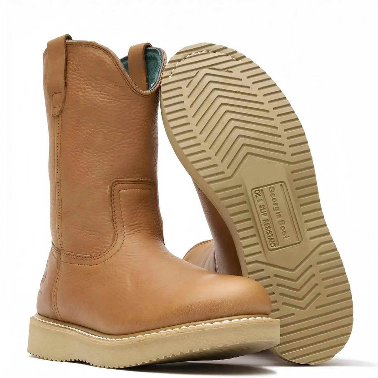 Georgia Boot Wedge Work Wellington Sole