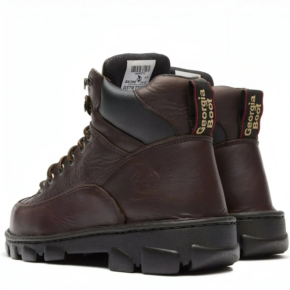 Georgia Boot Eagle Light Wide Load Steel Toe Work Hiker Heel