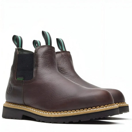 Georgia Boot Georgia Giant Waterproof High Romeo Boot Brown Medial