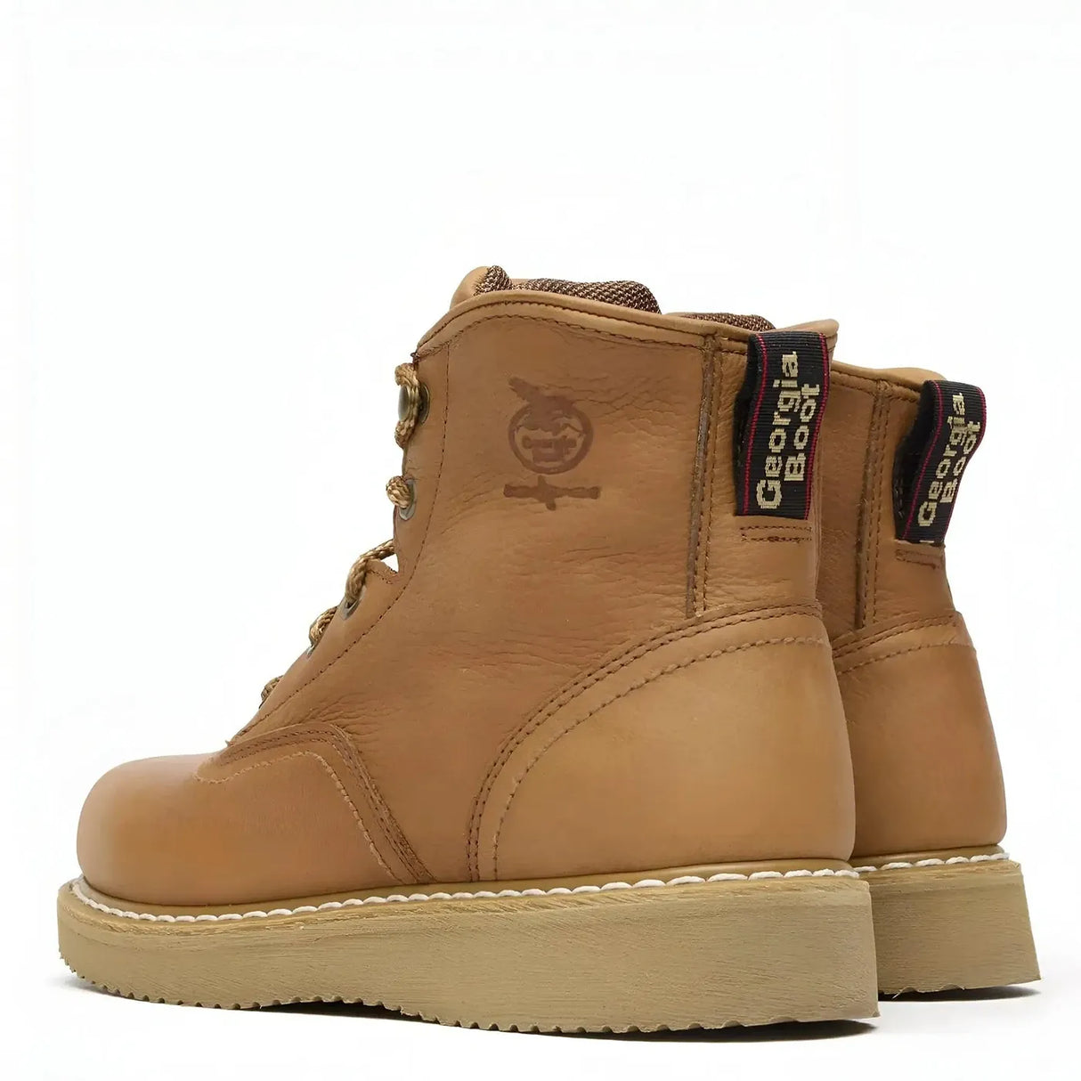 Georgia Boot Wedge 6" Work Boot Heel
