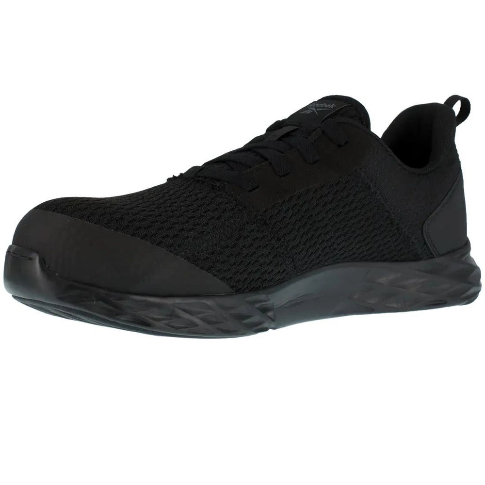 Astroride Strike Composite-Toe Athletic Work Shoe Black