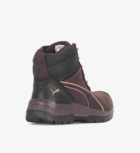 Puma Safety Tornado Waterproof Composite Toe Work Boots – Brown image view 5
