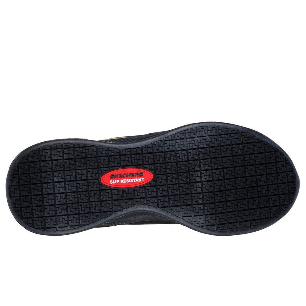 Skechers Work Skechers Cabix Nia Composite-Toe Shoe Black / Gold 108228/blk