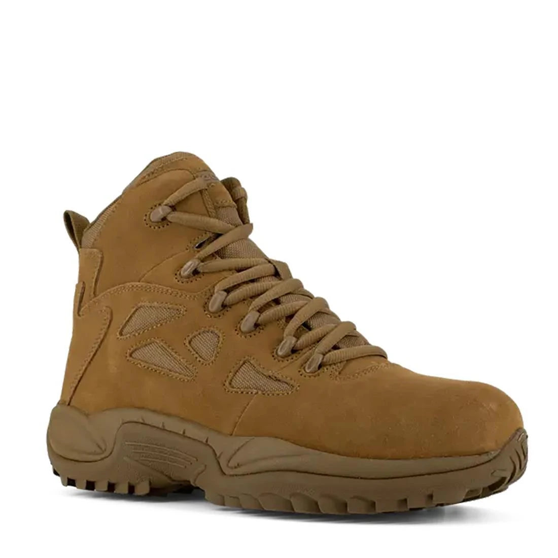 Rapid Response Rb 6 Inch Composite-Toe Side Zip Stealth Military Work Boot Coyote