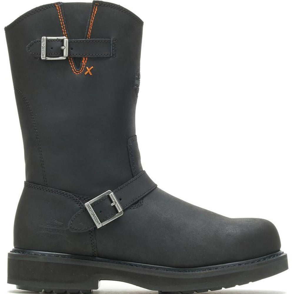 Harley Davidson Jason St - Black Profile View