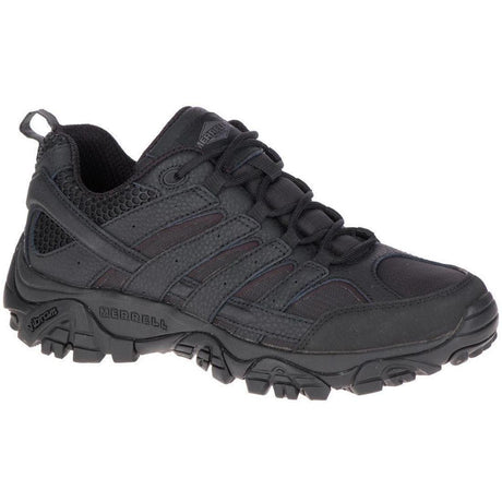 Merrell Moab 2 Tactical Men's Work Shoes Black Profile View