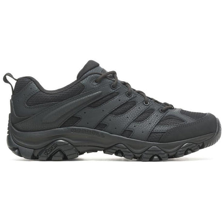 Merrell Moab 3 Tactical Men's Tactical Work Shoes Black Profile View