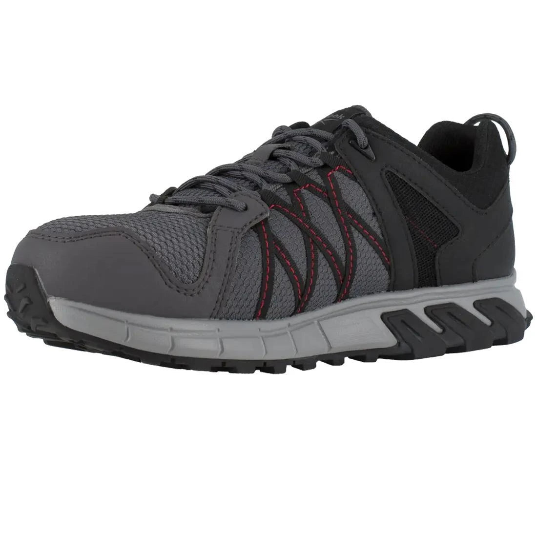 Trailgrip Alloy-Toe Athletic Work Shoe Grey/Black