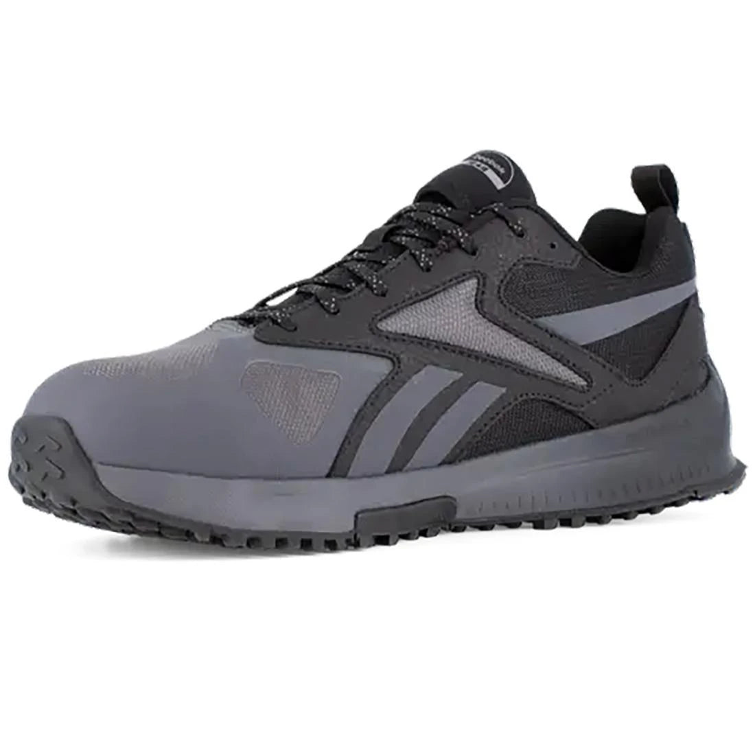 Lavante Trail 2 Composite-Toe Athletic Work Shoe Grey/Black