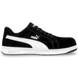 Puma Safety Iconic Suede Low Men's Composite-Toe Shoe Black image view 1