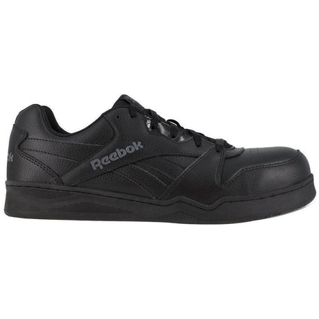 Reebok Work Bb4500 Composite-Toe Athletic Work Shoe Black Profile View