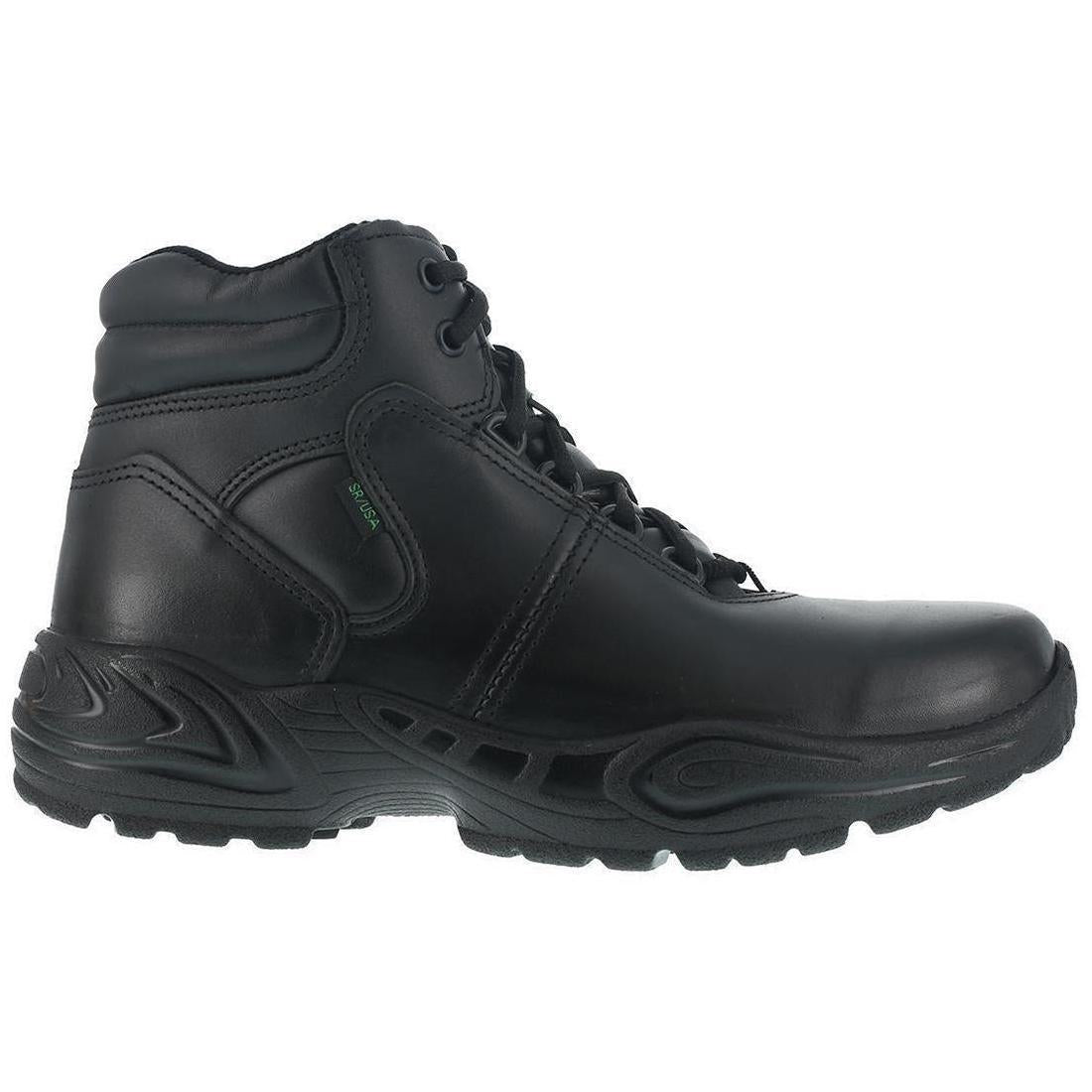 Reebok Work Postal Express 6 Inch Soft-Toe Boot Black Profile View