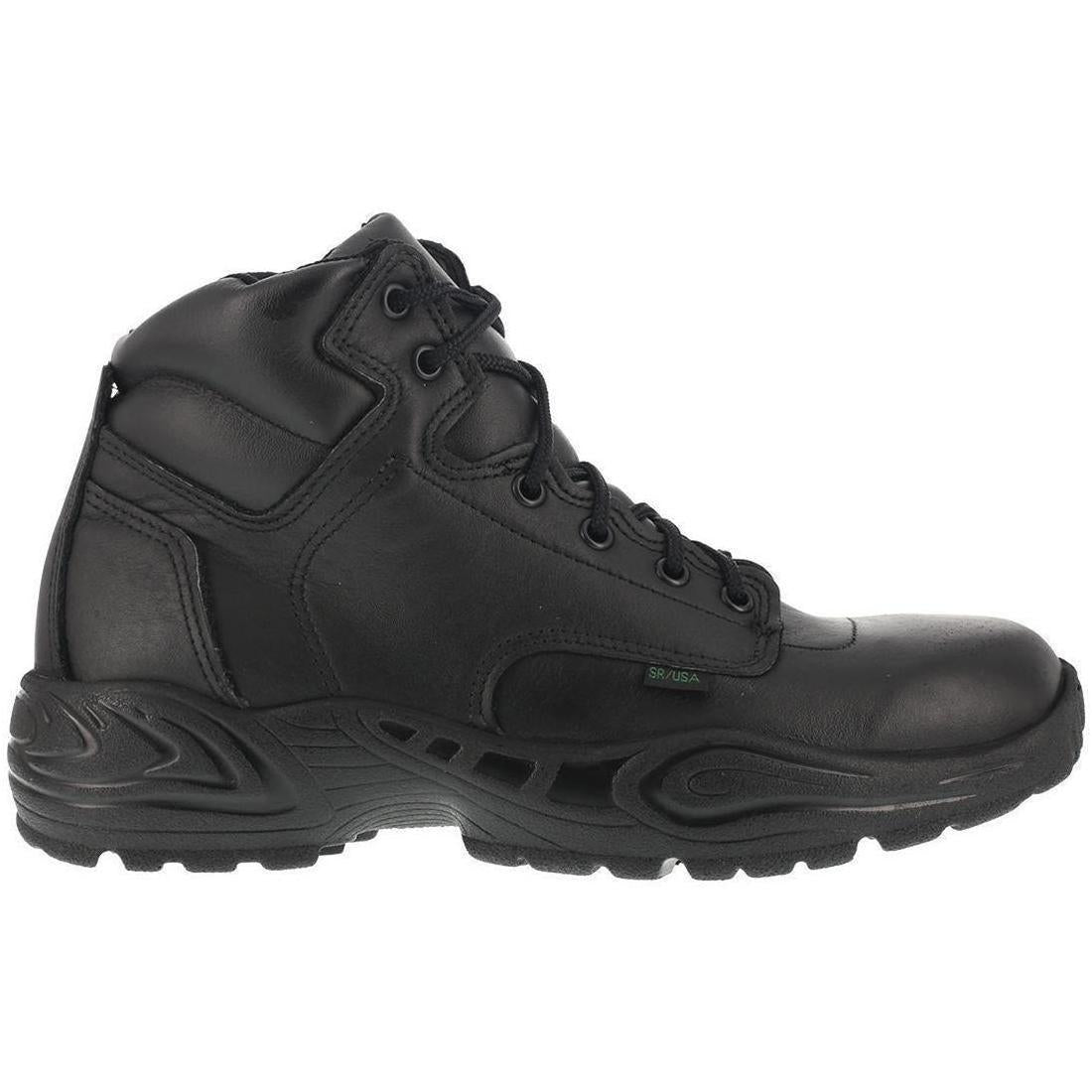 Reebok Work Postal Express 6 Inch Soft-Toe Waterproof Boot Black Profile View