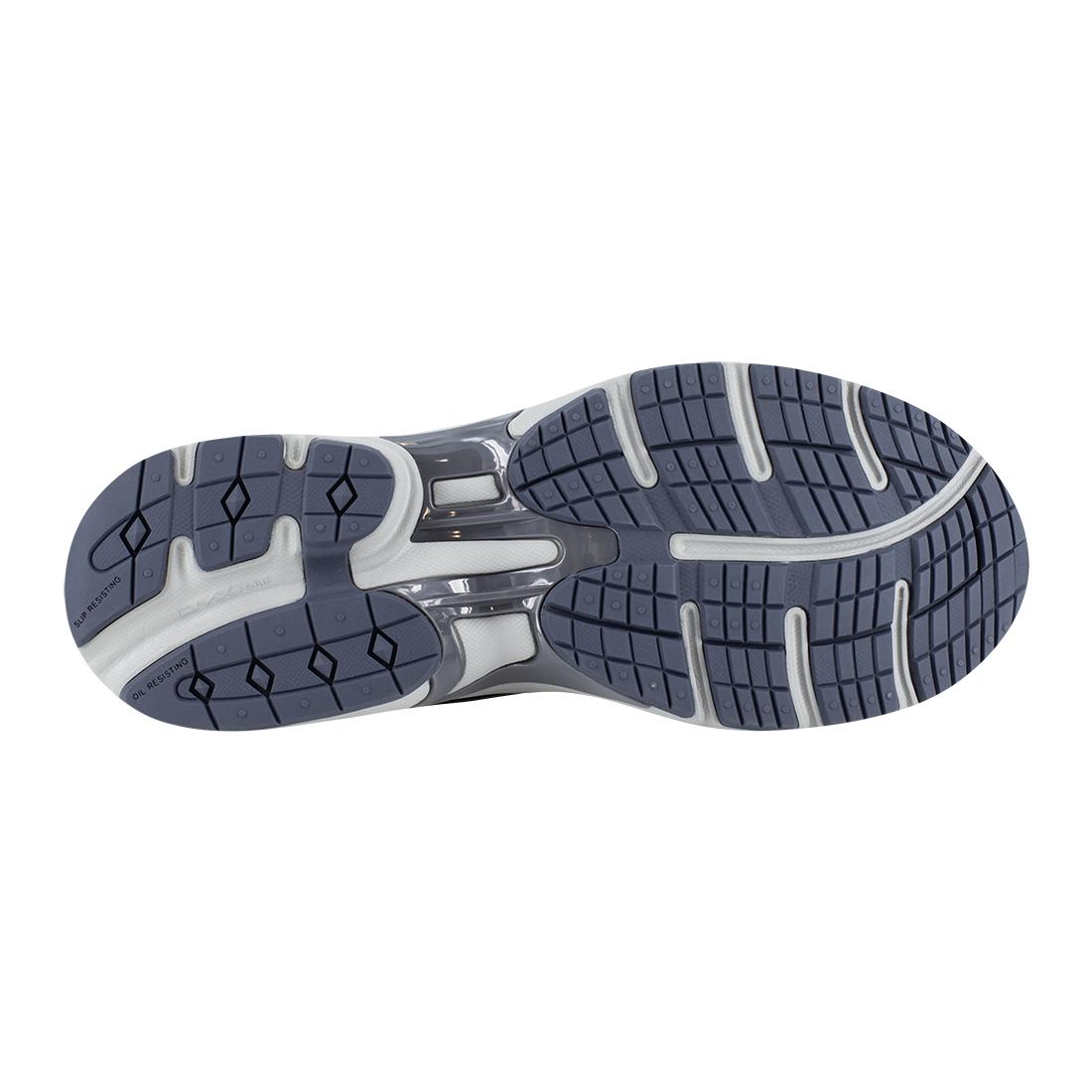 Reebok Premier Road Plus VI Athletic Composite Toe Work Shoe – Navy/Gray RB5203 Sole Image