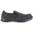 Reebok Work Sublite Cushion Composite-Toe Work Shoe Black Profile View