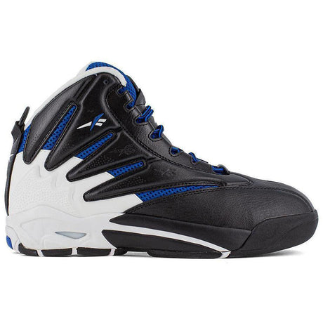Reebok Work The Blast Composite-Toe Work Boot Black/Blue/White Profile View