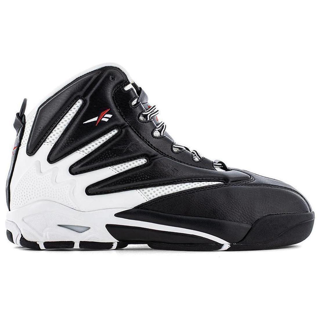 Reebok Work The Blast Composite-Toe Work Boot Black/White Profile View