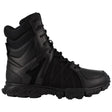 Reebok Work Trailgrip 8 Inch Soft-Toe Waterproof Insulated Side Zip Tactical Boot Black Profile View