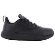 Reebok Work Women's Dmxair Comfort+ Composite-Toe Athletic Work Shoe Black Profile View