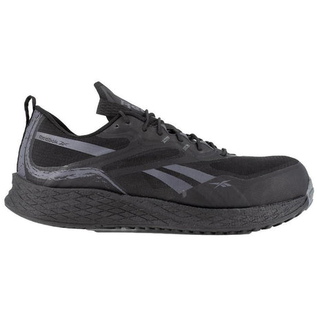 Reebok Work Women's Floatride Energy 3 Adventure Composite-Toe Athletic Work Shoe Black Profile View