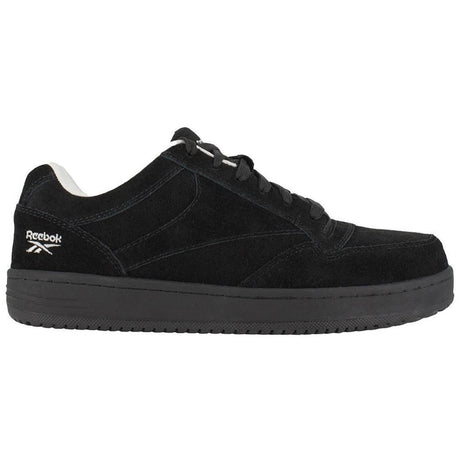 Reebok Work Women's Soyay Steel-Toe Athletic Work Shoe Black Profile View