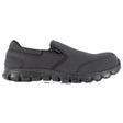 Reebok Work Women's Sublite Cushion Composite-Toe Slip On Athletic Work Shoe Exofuse Profile View